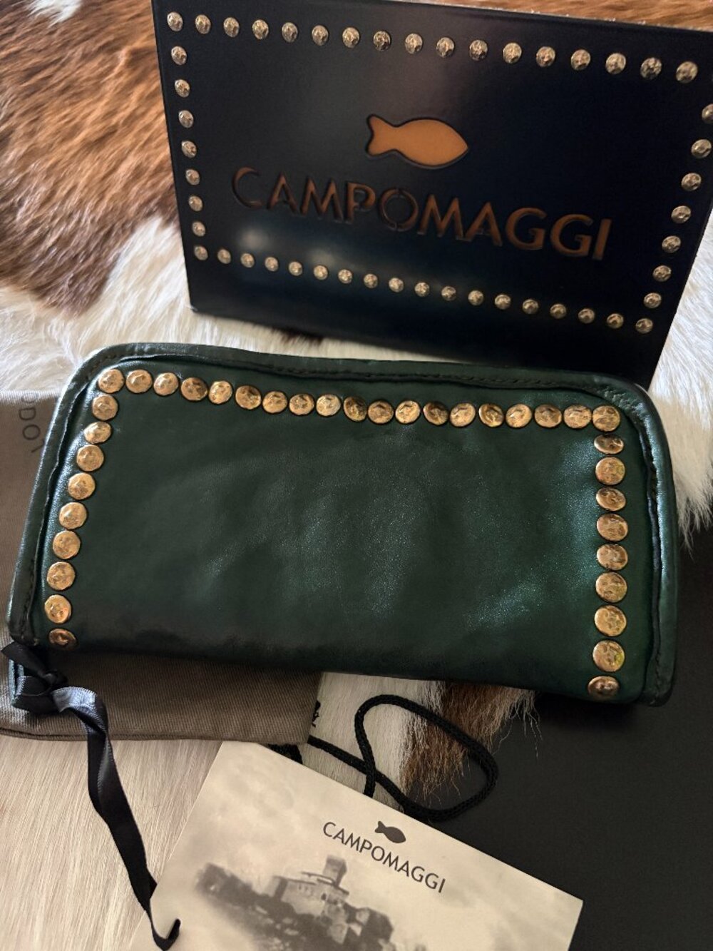 Campomaggi Studded Wallet
